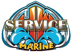 Service Marine Logo in H&W Marine & Powersports - Shreveport